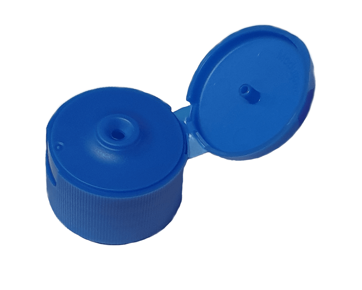 Reinigungshilfsmittel -Verschluss, blau, für 1L Rundflasche, 1 St.