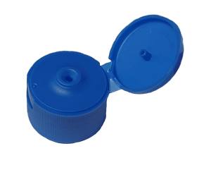 Reinigungshilfsmittel -Verschluss, blau, für 1L Rundflasche, 1 St.