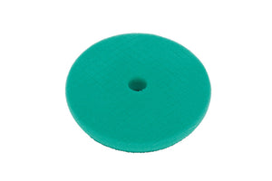 Grünes Polierpad mit weicher, saugfähiger Oberfläche für Fahrzeugpolitur und Wachsauftrag