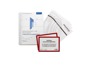 Schließfolgeregelung und Feststellanlage ZB-WART-SET-F.SR-HEKATRON in kompakter Einheit