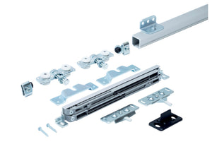 Robuster Schiebetürbeschlag SHIEBTRBSHLG-SCHIMOS40HW-OB für Zimmertüren mit einfachem Montage-Design.