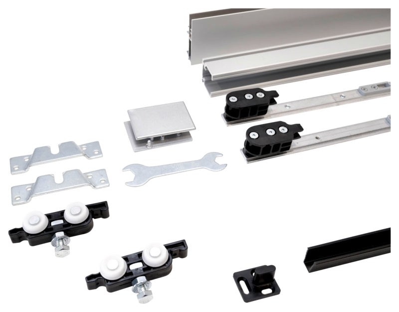 Schiebetürbeschlag SHIEBTRBSHLG-SCHIMOS80HSD-MBSI in modernem Design mit robusten Materialien.