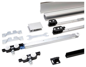 Schiebetürbeschlag SHIEBTRBSHLG-SCHIMOS80HSD-MBSI aus robustem Material für Zimmertüren