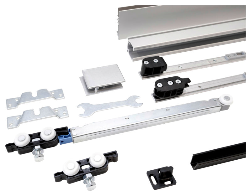 Schiebetürbeschlag SHIEBTRBSHLG-SCHIMOS80HSD-MBSI aus robustem Material für Zimmertüren