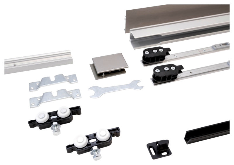Schiebetürbeschlag SHIEBTRBSHLG-SCHIMOS80HSWR-MBA2 in robustem Design für Zimmertüren.