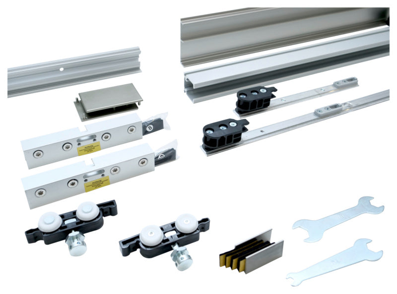 Schiebetürbeschlag SHIEBTRBSHLG-SCHIMOS80GSW-MBA2 aus robustem Material mit modernem Design.