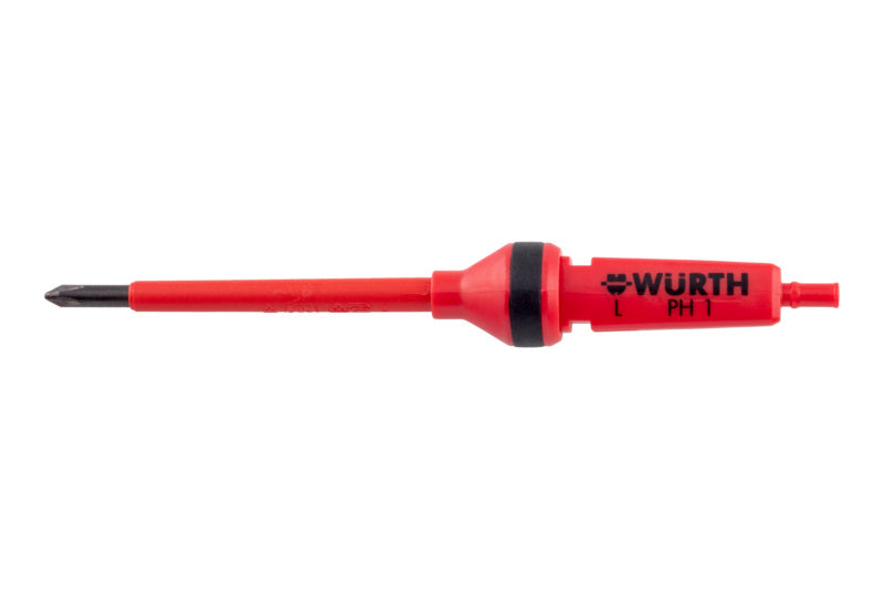 Schraubendreher VDE Wechselklinge-WEKLI-VDE-SHRDRH-PH1X155     Verpackungsinhalt    12 Einheit