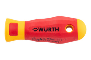 Schraubendreher VDE Handgriff-VDE-HNDGRF-WEKLI     Verpackungsinhalt    12 Einheit