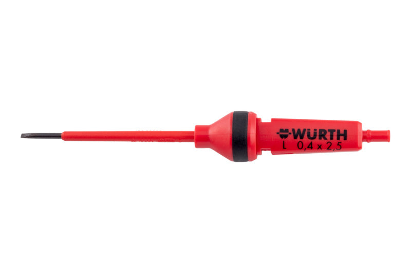 Schraubendreher VDE Wechselklinge-WEKLI-VDE-SHRDRH-SZ-0,4X2,5X150     Verpackungsinhalt    12 Einheit