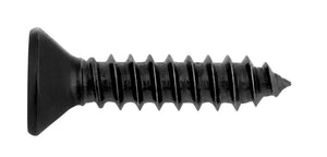 Blechschraube mit Senkkopf und Schlitzantrieb nach DIN 7982 aus Stahl, korrosionsbeständig.