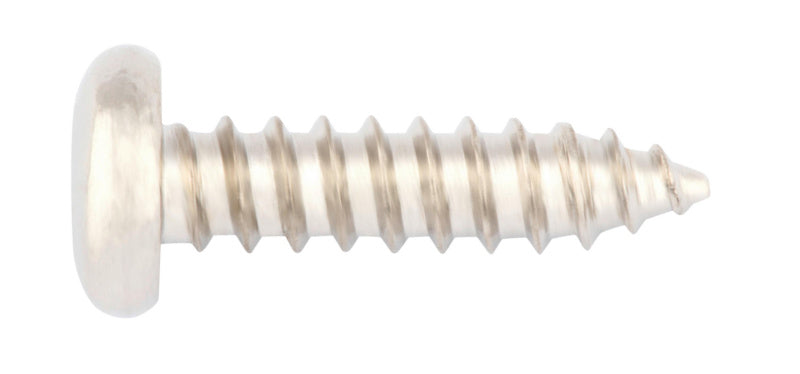 Blechschraube mit Linsenkopf, verzinkt, robust, ideal für Blechverbindungen und feuchte Umgebungen.