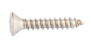 Blechschraube mit Linsensenkkopf und Z1-Finish nach DIN7983 für Metallbefestigung.