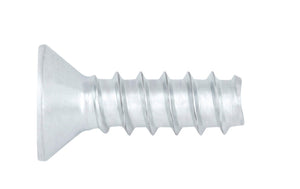 Blechschraube mit Senkkopf, rostfreies Stahl A2K, 6,3 mm x 16 mm, Packung mit 100 Stück.