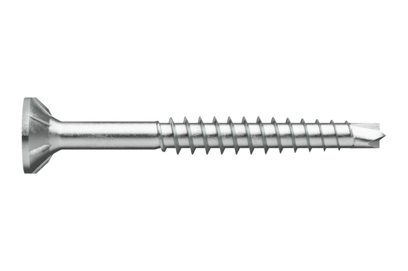 Spanplattenschraube mit Bohrspitze und sechskantigem Kopf aus Edelstahl A2