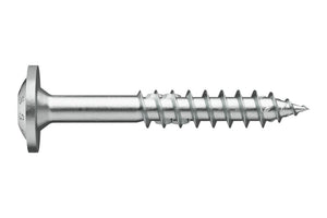 Spanplattenschraube Scheibenkopf-SHR-SK-HO-A2-RW30-6X90/50     Verpackungsinhalt    100 Einheit