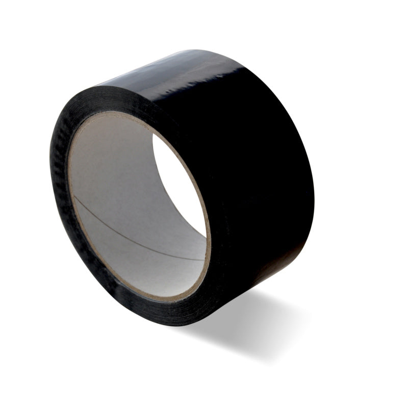 Sechsteiliges Set schwarzer selbstklebender Schalldämmstreifen für verbesserte Raumakustik.