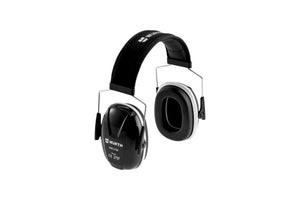 Kapselgehörschutz mit gepolsterten Ohrmuscheln und ergonomischem Design in verschiedenen Farben.