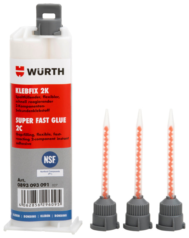 Sekundenklebstoff-SEKKLEBST-(KLEBFIX-2K)-50G     Verpackungsinhalt    1 Einheit