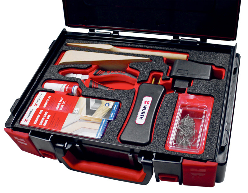 Kunststoffreparatur Sortiment/Set- KST-REP-SET-9TLG     Verpackungsinhalt    1 Einheit