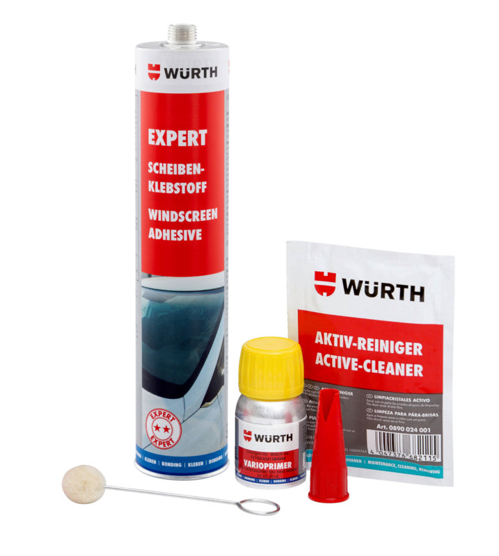 Scheibenklebstoff Sortiment/Set-SHBKLEBST-EXPERT-SET-310ML     Verpackungsinhalt    1 Einheit