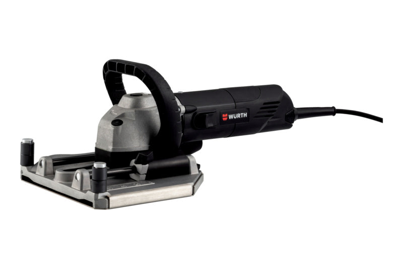 Elektro Fugenfräse FUGFRS mit variabler Drehzahl und Staubabsaugung für präzise Fugenbearbeitung.