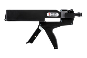 Schaumpistole für 2K-Schaum mit ergonomischem Griff und feiner Dosierbarkeit für präzises Arbeiten.