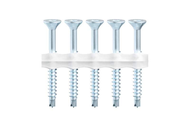 Spanplattenschraube mit Bohrspitze und Senkkopf in verzinkter Ausführung, RW20 Modell