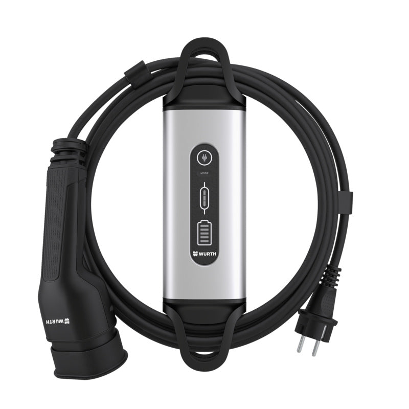 Electrical connector with six meters of cable and a 16A rating.