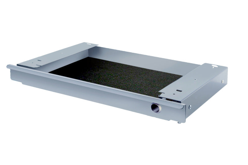 Schreibtisch-Organizer in modernem Design mit Fächern für Stifte und Notizen, 405 x 263 mm.