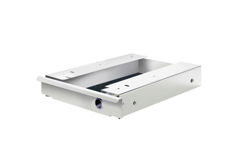 Schreibtischzubehör LIVA-BOX in elegantem Design, 221x263 mm, mit Fächern für Utensilien.