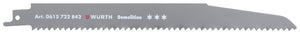 Säbelsägeblatt Bau SSB BAU mit präzisen Zähnen für vielseitiges Schneiden von Holz und Metall.