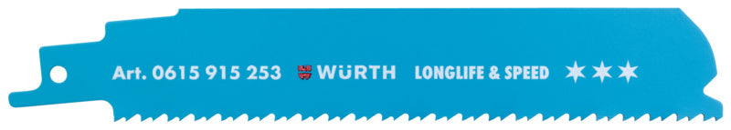 Säbelsägeblatt Metall SSB MET mit robustem HSS-Material und speziellem Zahndesign für präzise Schnitte.