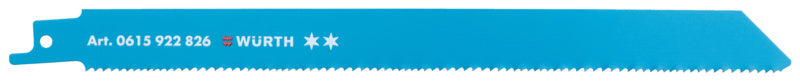 Säbelsägeblatt Metall SSB MET mit robustem HSS-Material und spezieller Zahngestaltung.