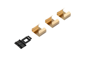 Das BEFCLIP-SET enthält verschiedene Befestigungselemente für leichte Anwendungen.