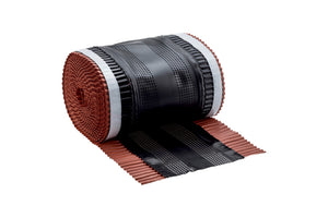 Roter Rollfirst mit 0,3 Meter Breite und 20 Meter Länge, 20 Rollen in der Packung.