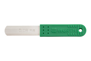 Fühlerlehre-FHLRLEHR-MOT-DUNKELGRUEN-D0,08MM     Verpackungsinhalt    5 Einheit