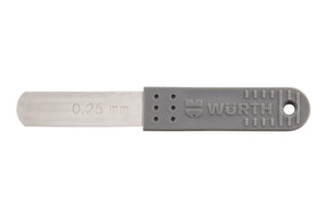 Fühlerlehre-FHLRLEHR-MOT-GRAU-D0,25MM     Verpackungsinhalt    5 Einheit