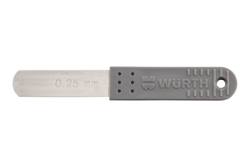 Fühlerlehre-FHLRLEHR-MOT-GRAU-D0,25MM     Verpackungsinhalt    5 Einheit