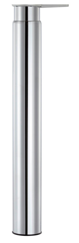 Rundes Tischbein mit 80 mm Durchmesser aus robustem Material für Möbelbau und DIY-Projekte.