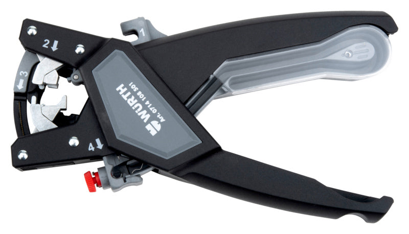 Black and silver ABISOZANG self-adjusting quadro connector for wire sizes 0.5 to 2.5 mm².