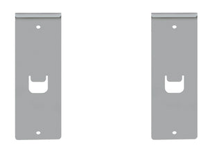 Weißer Aluminium Büroorganizer mit Fächern für Hängemappen und Dokumente.