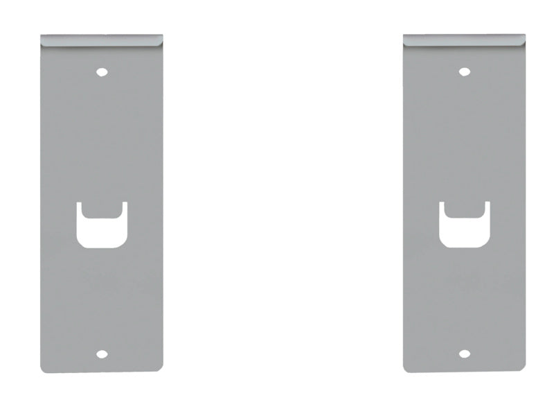 Weißer Aluminium Büroorganizer mit Fächern für Hängemappen und Dokumente.