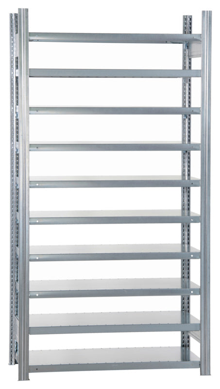 Fachbodenregal-FACHBDRGL-STEB-BASIC-SLB-2000X1005X500MM     Verpackungsinhalt    1 Einheit