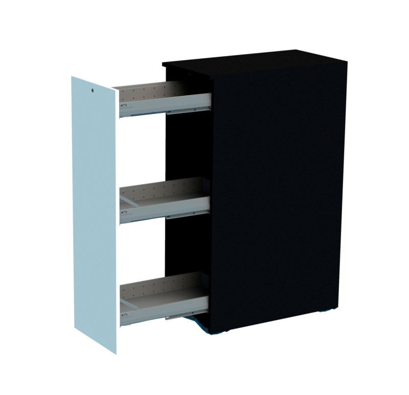 Büroorganisationssystem OrgaAer- ORGASYS-HOCHCONTAINER-SILBER-740MM     Verpackungsinhalt    1 Einheit