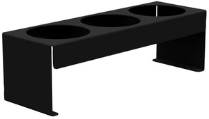 Schreibtischorganizer FLASHHALT F.BUERO-SCHW in modernem Design mit mehreren Fächern.