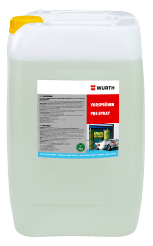 Flasche mit Reinigungskonzentrat für Waschstraßen und Werkstätten zur gründlichen Reinigung.