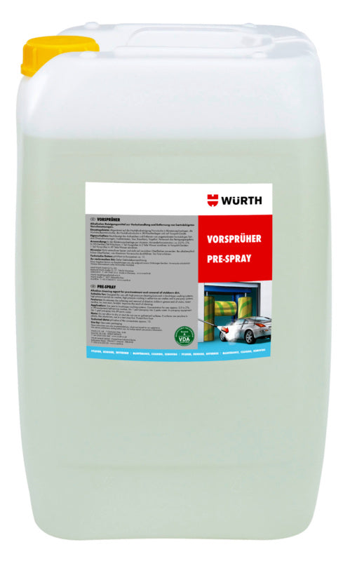 Flasche mit Reinigungskonzentrat für Waschstraßen und Werkstätten zur gründlichen Reinigung.