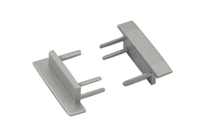 LED-Lichtband Zubehör-ENDKA-SET-F.LICHTBA-(EBP-3)-SILBRF     Verpackungsinhalt    1 Einheit
