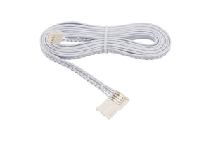 2 Meter langes flexibles RGB-LED-Lichtband mit selbstklebender Rückseite und Fernbedienung.