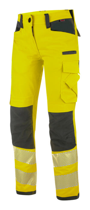 Warnschutzhose-BUHO NEON DAMEN GELB/GRAU 54     Verpackungsinhalt    1 Einheit